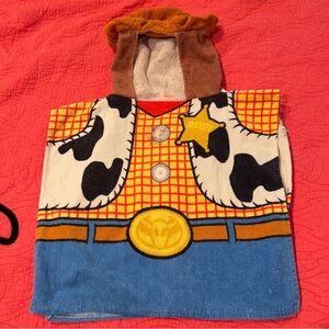 Toy Story 3  cowboy towel poncho child’s